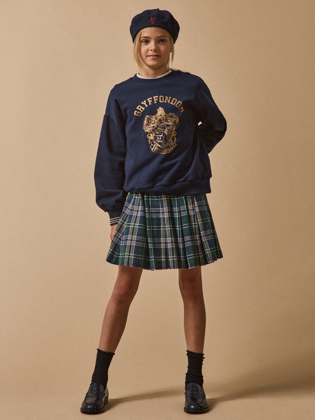 Girl's pleated skirt