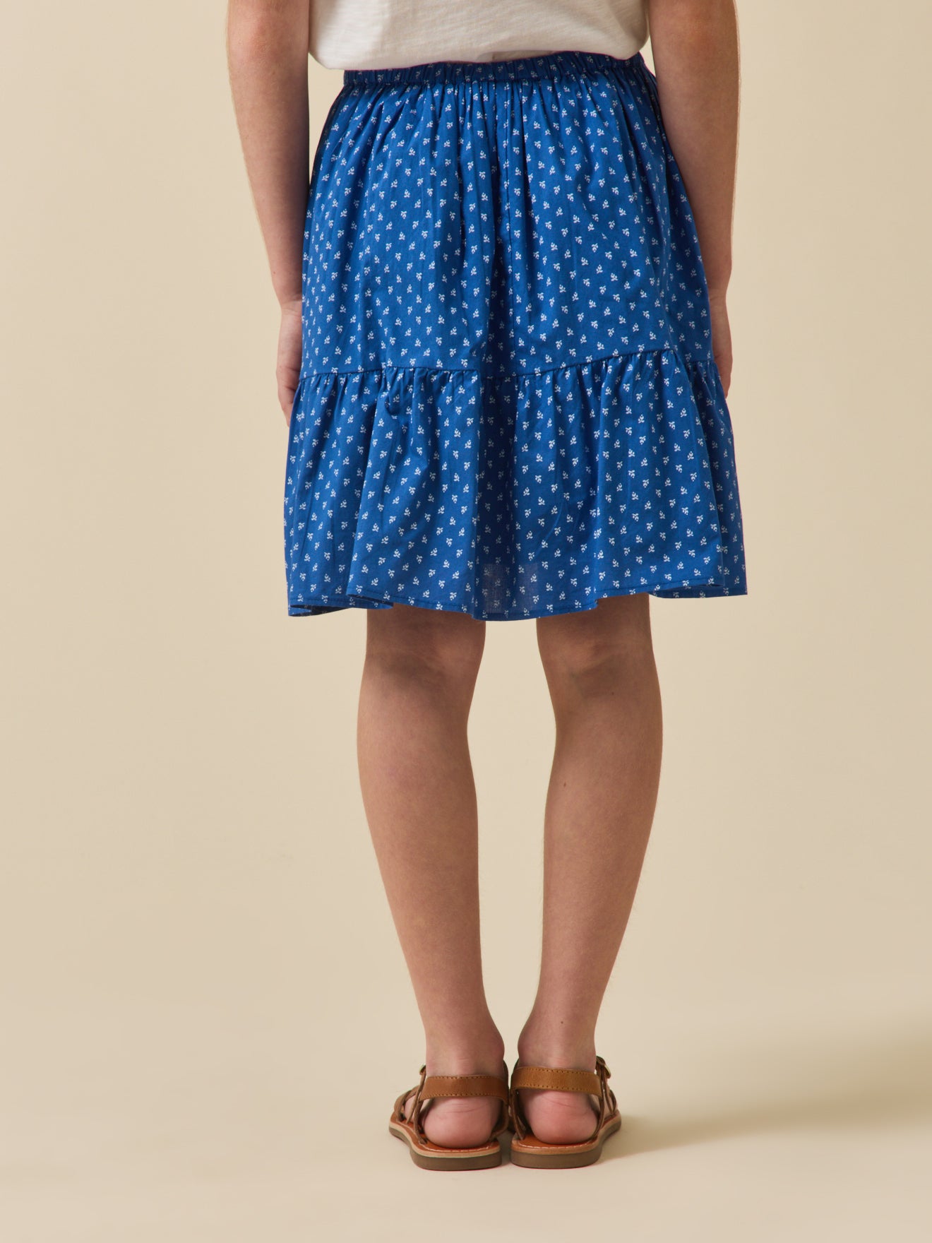 Girl's flounced skirt - The Junior Collection