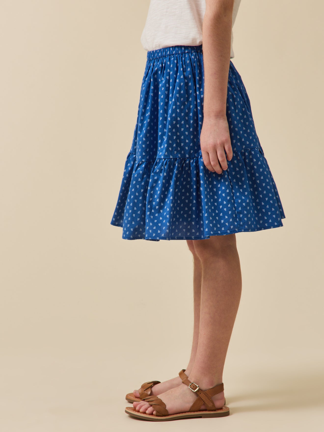 Girl's flounced skirt - The Junior Collection
