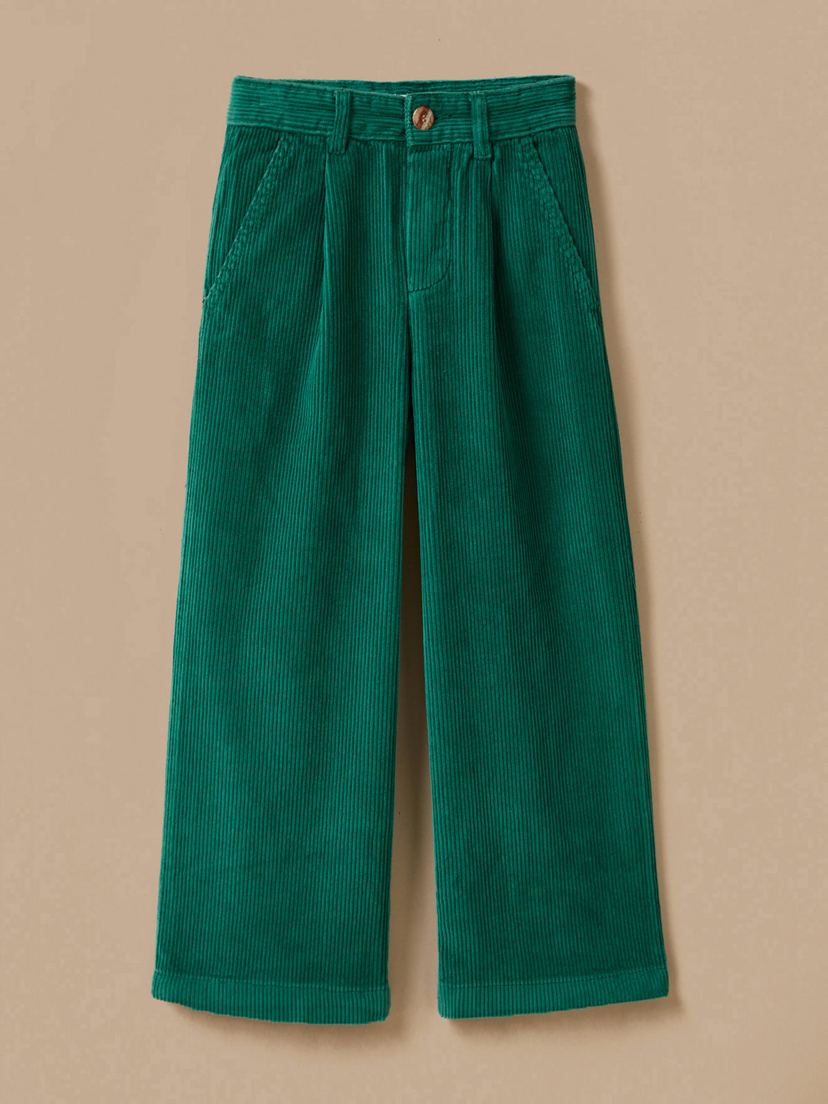 Pantalon large en velours Fille