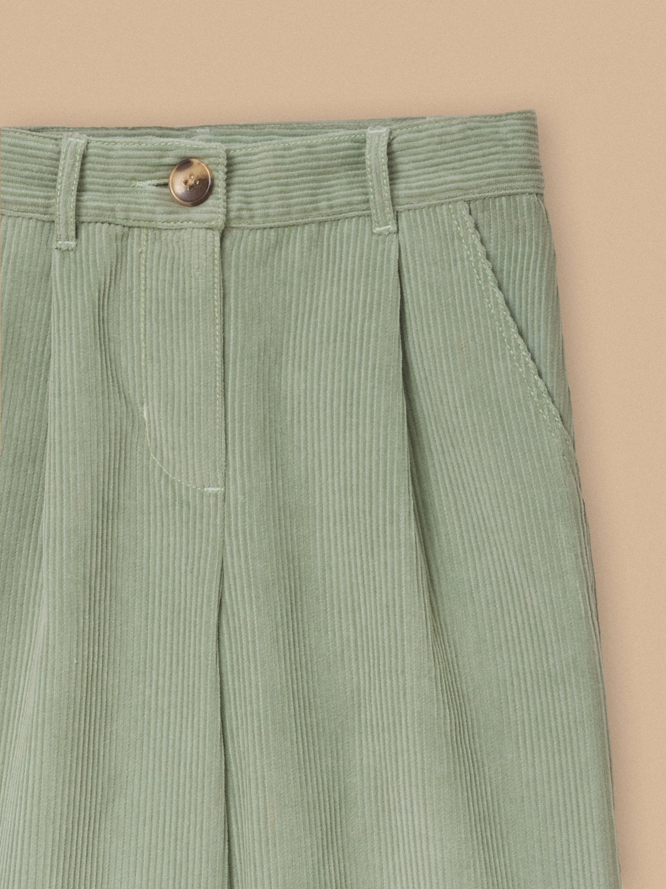 Pantalon flare en velours Fille