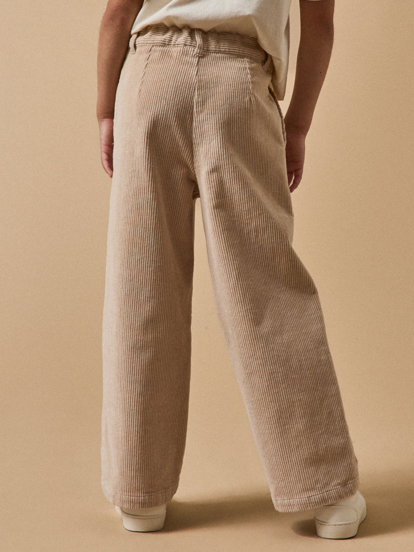 Pantalon flare en velours Fille