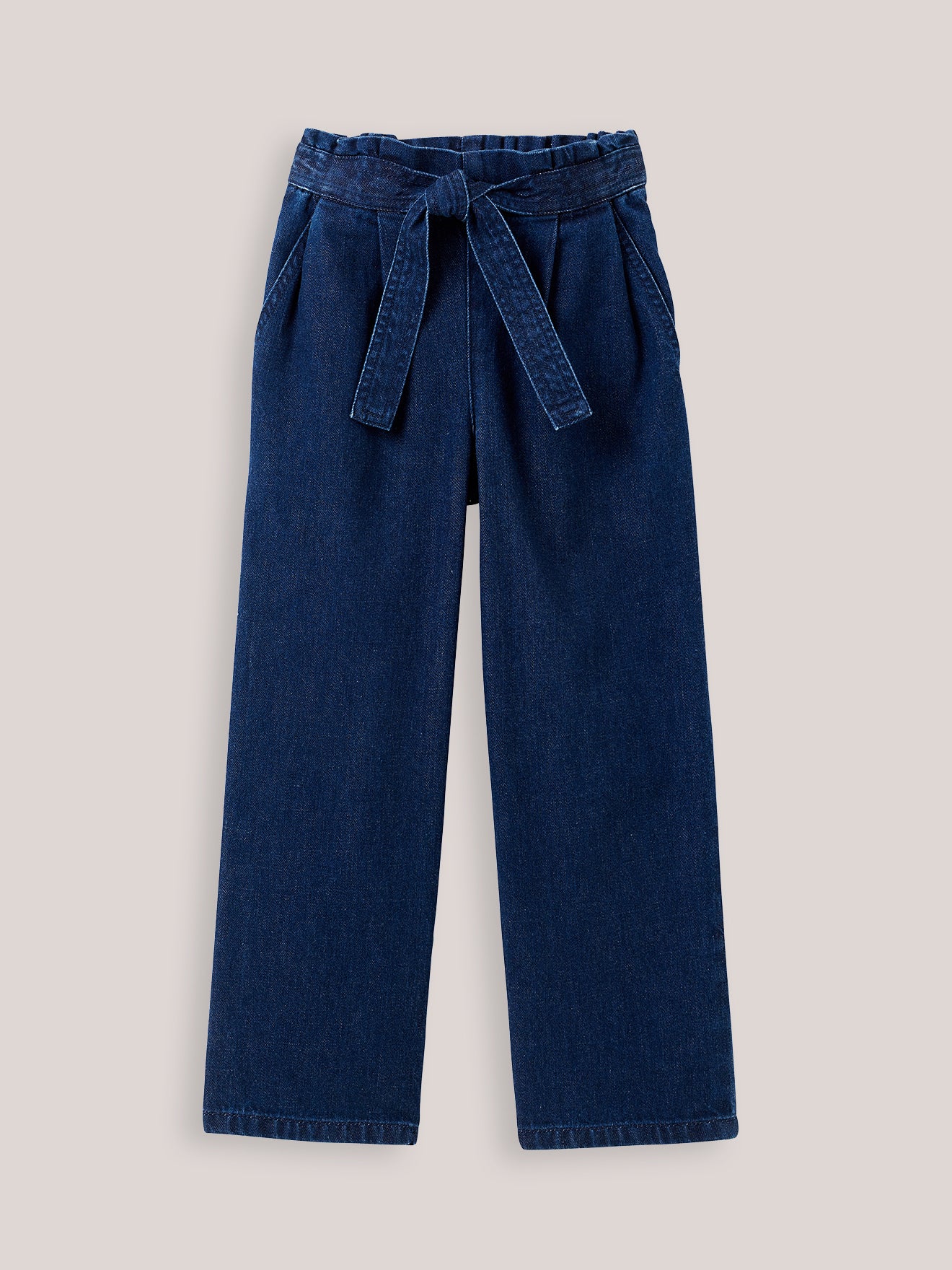 Pantalon large Fille denim light