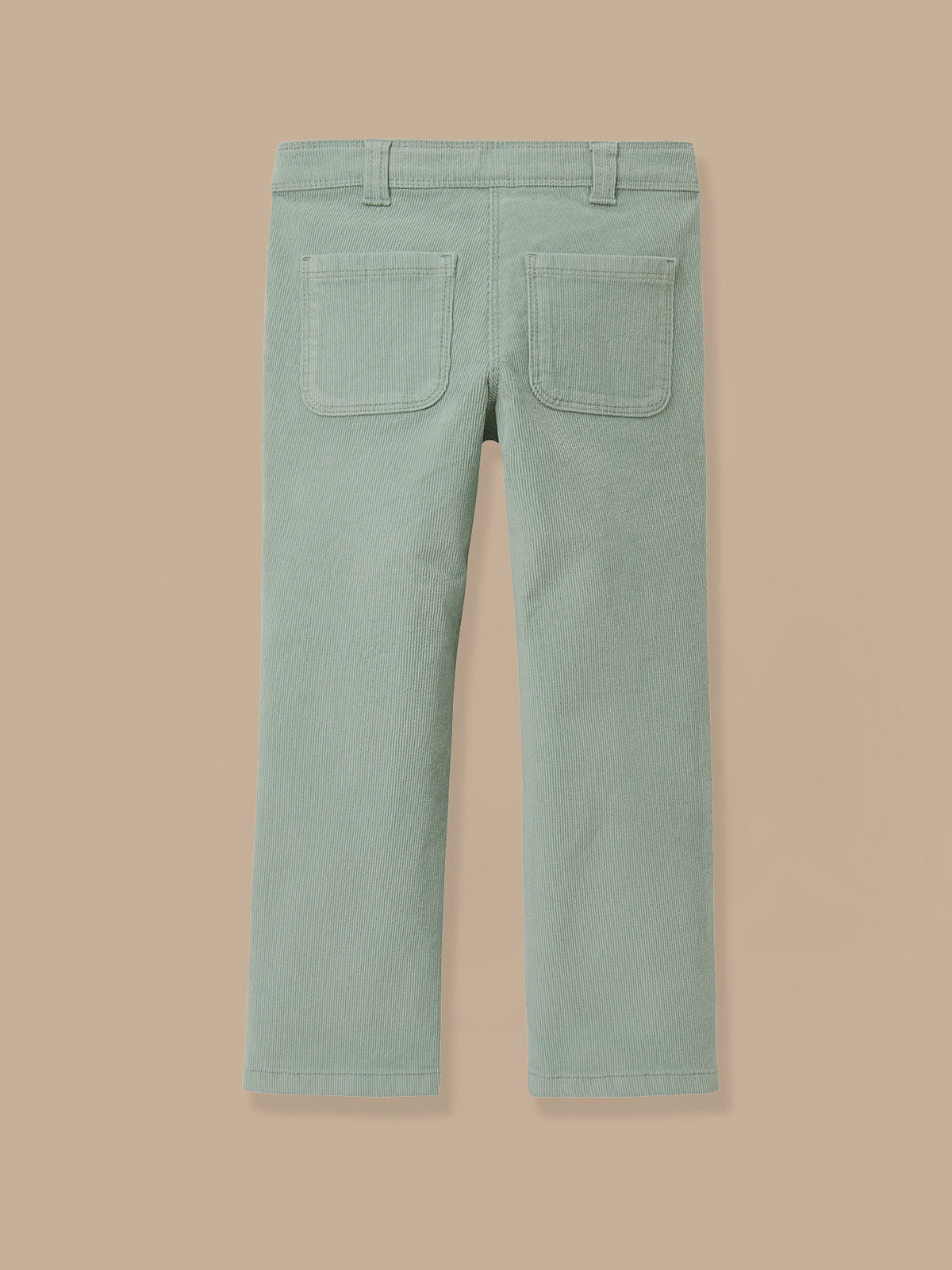 Pantalon flare Fille en velours