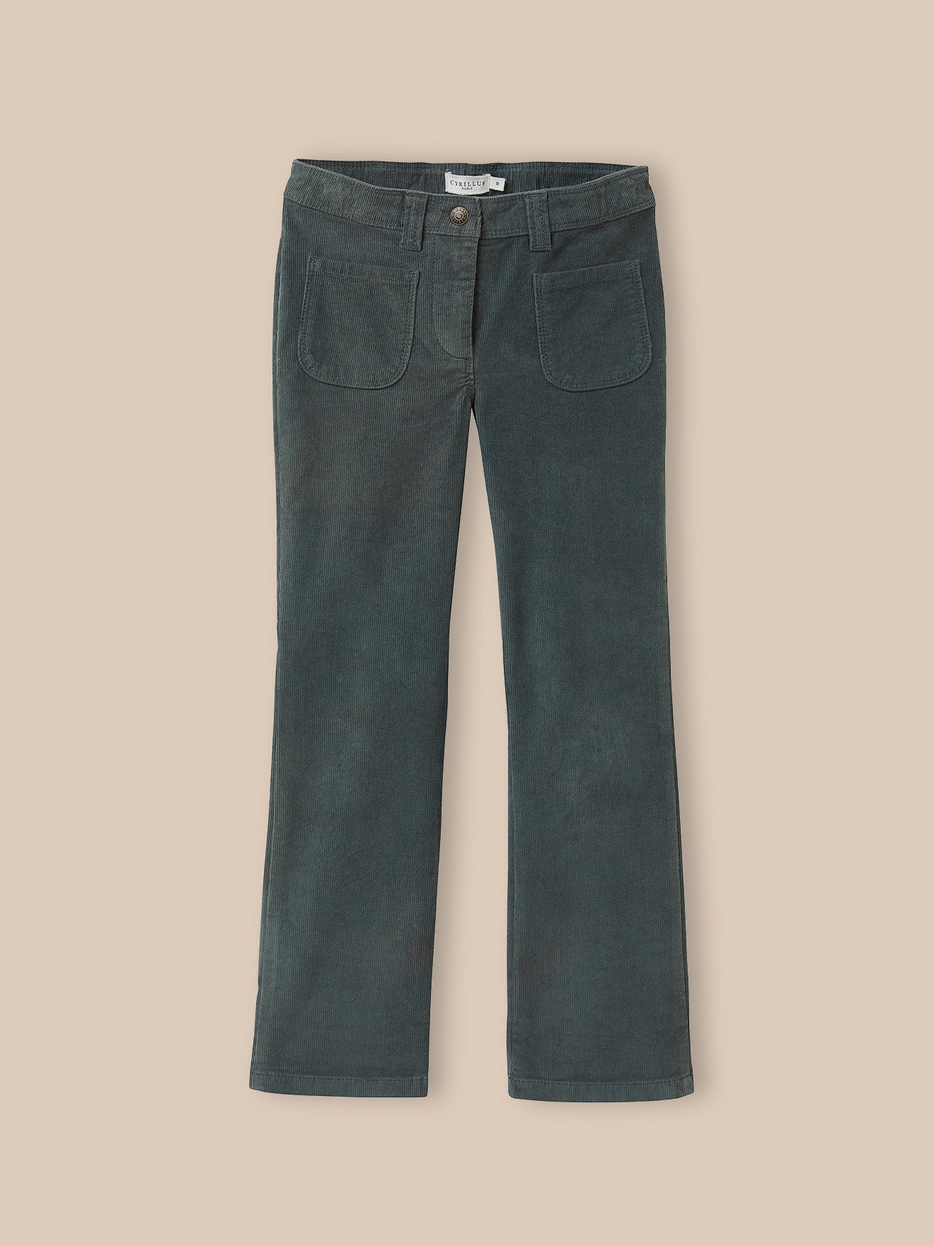 Pantalon flare Fille en velours - FR Pantalon flare Fille en velours - FR