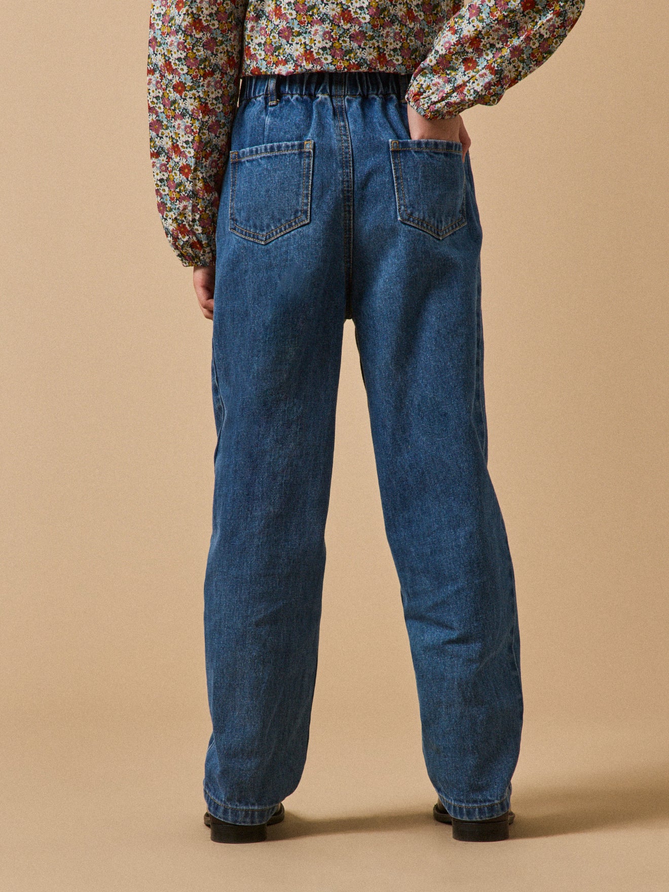 Girl's Mom-Fit jeans