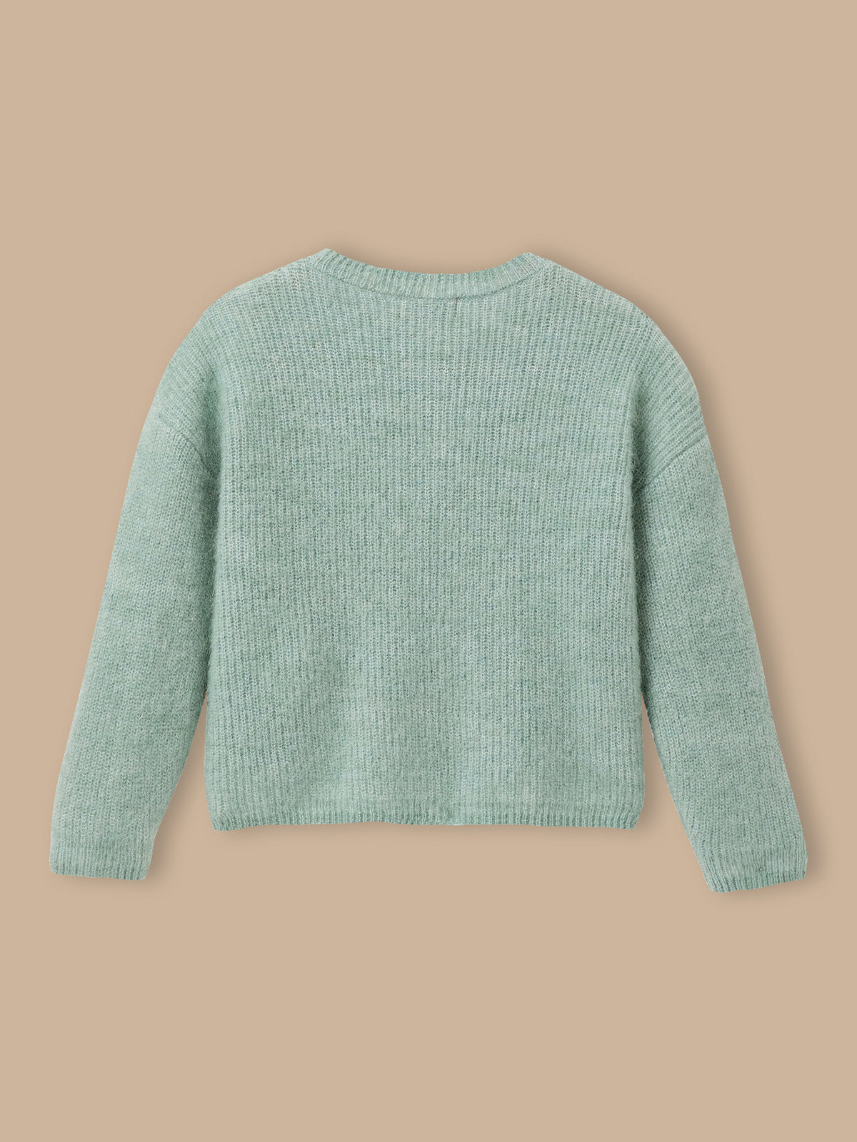 Girl's cardigan with mohair and  - The Junior Collection