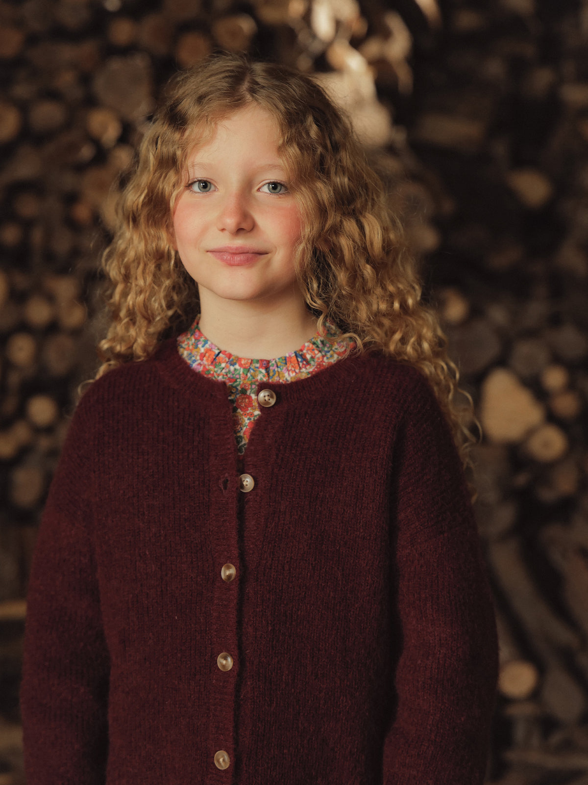 Cardigan laine et mohair - Collection Junior