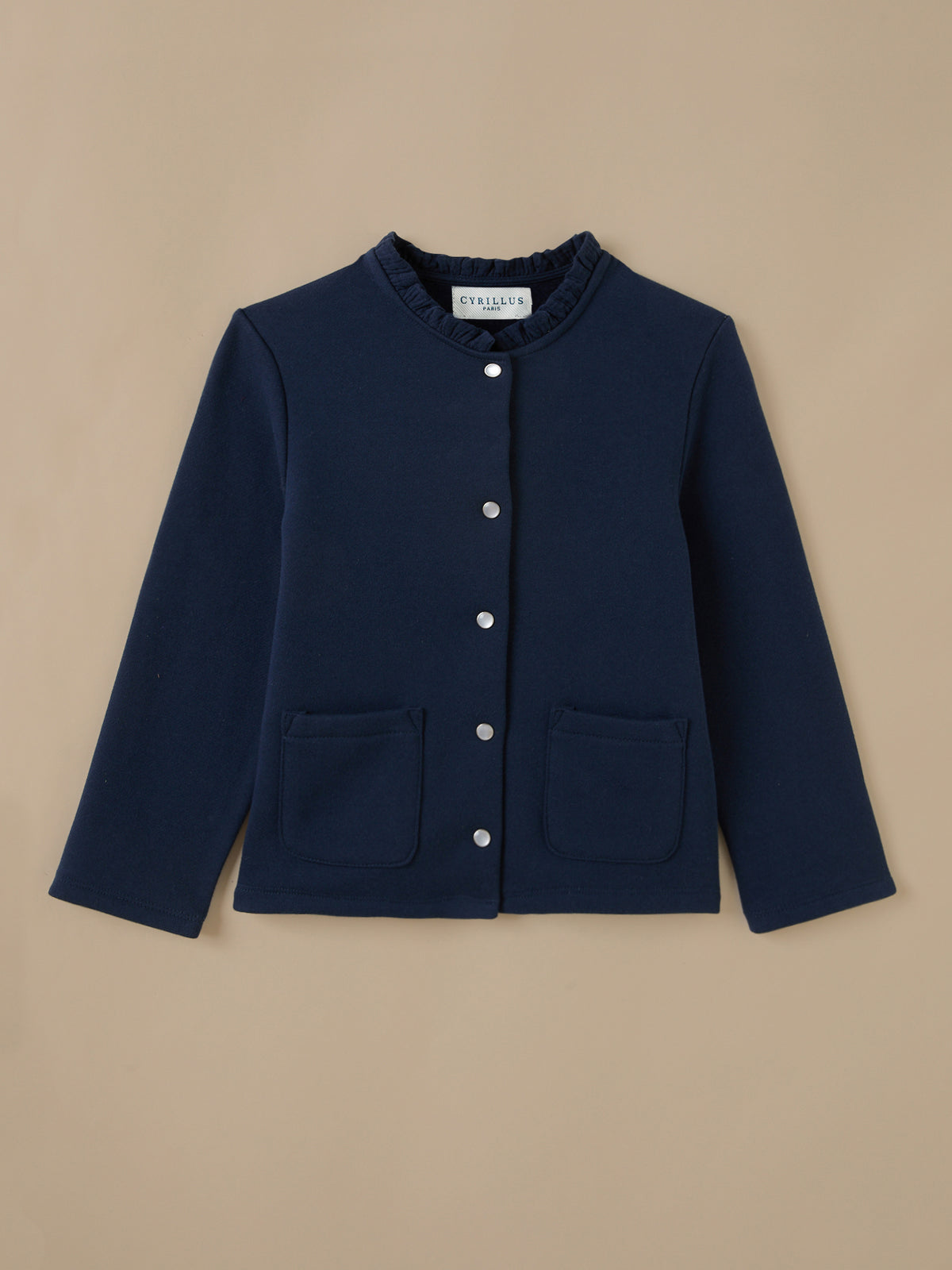 Gilet Fille en molleton - Coton biologique