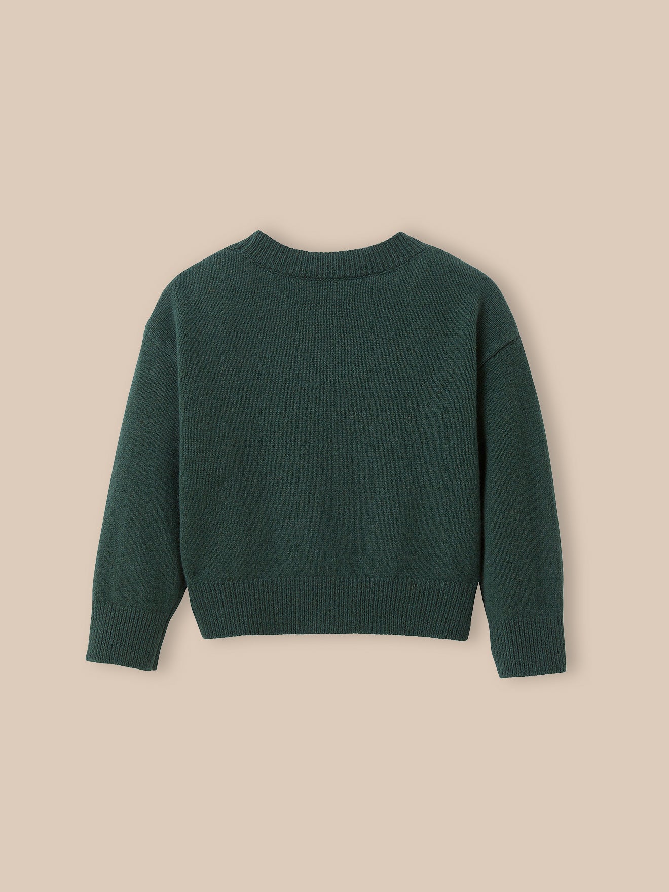 Girl's pure merino wool cardigan