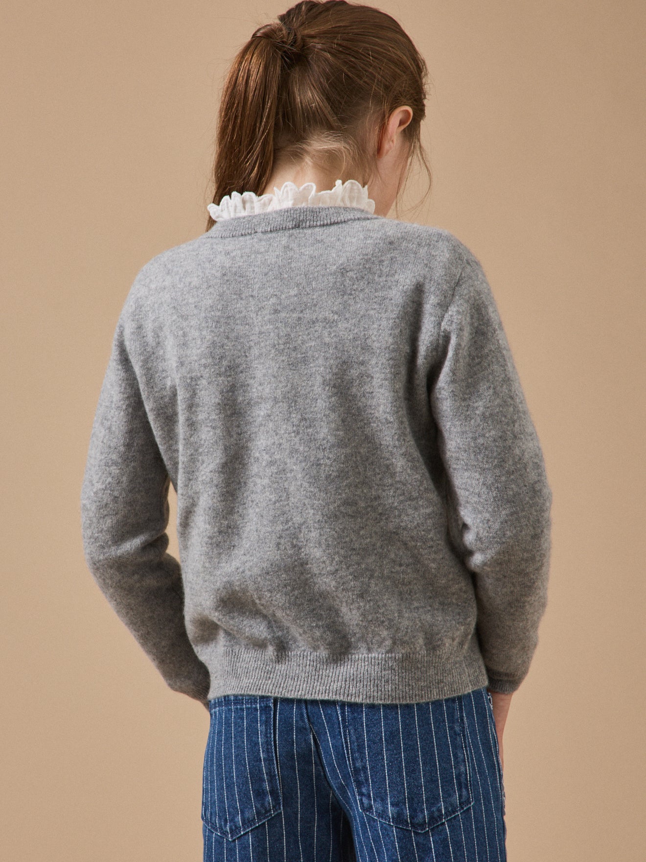 Cardigan en cachemire Fille