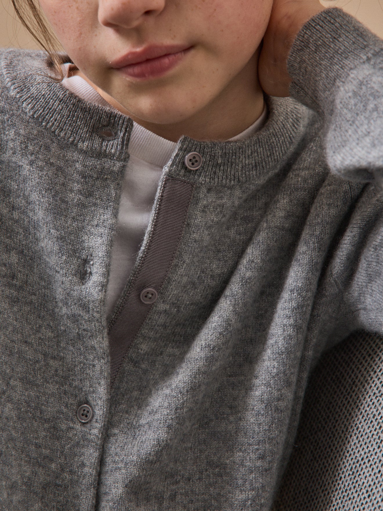 Cardigan en cachemire Fille