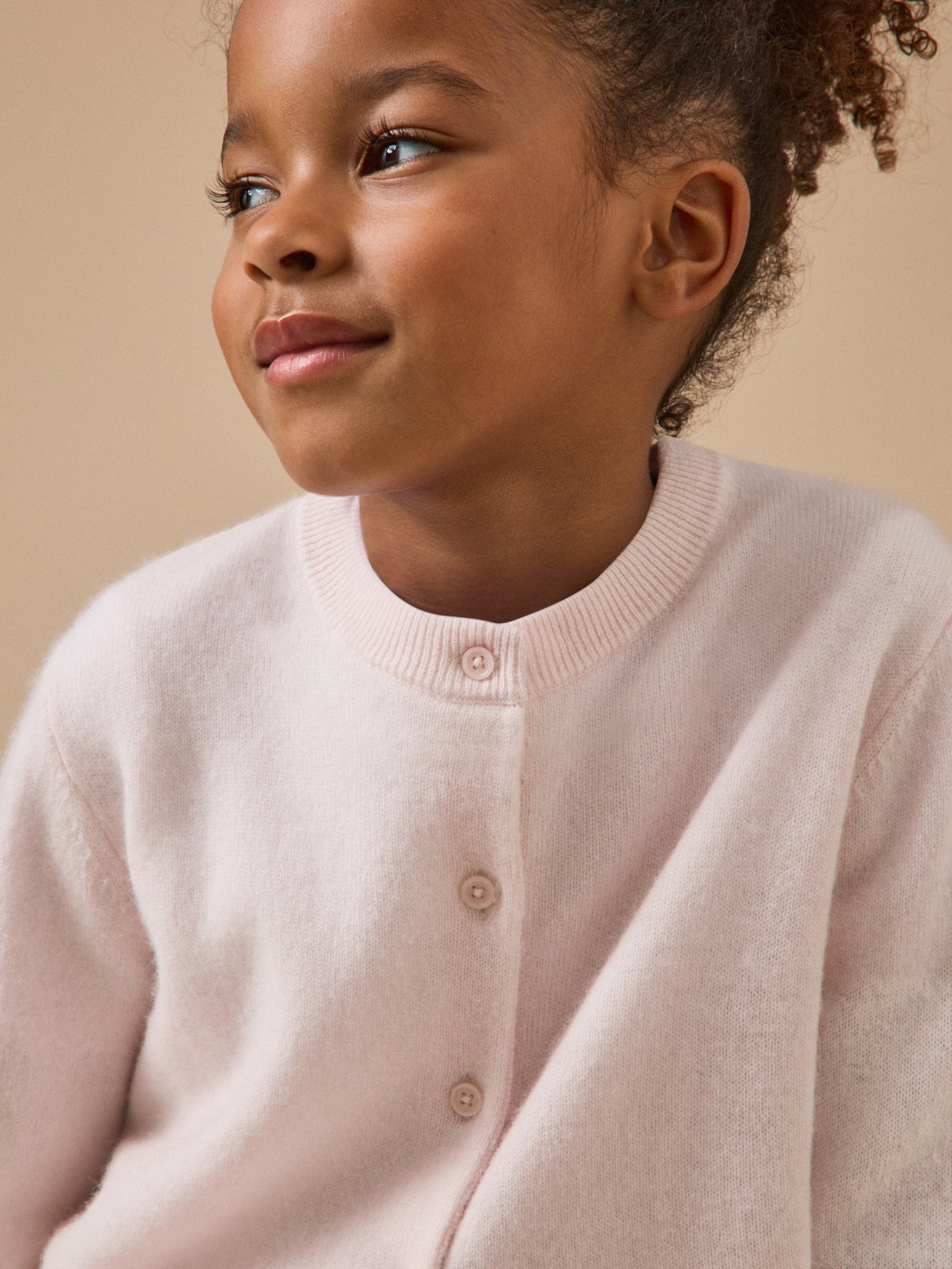 Cardigan en cachemire Fille