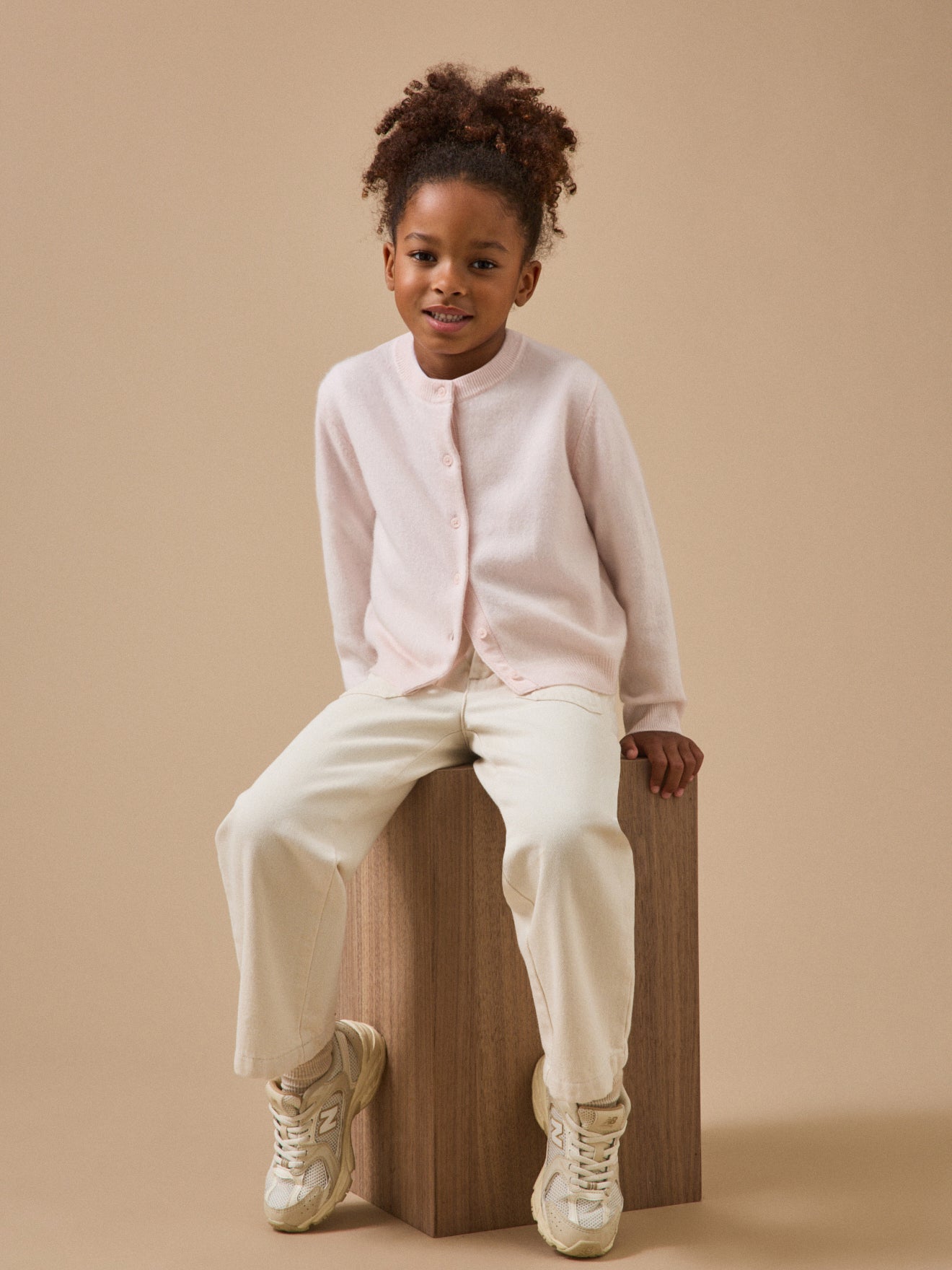 Cardigan en cachemire Fille