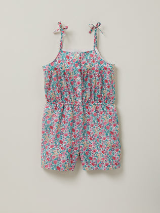 Girl's rompersuit made with Liberty fabric