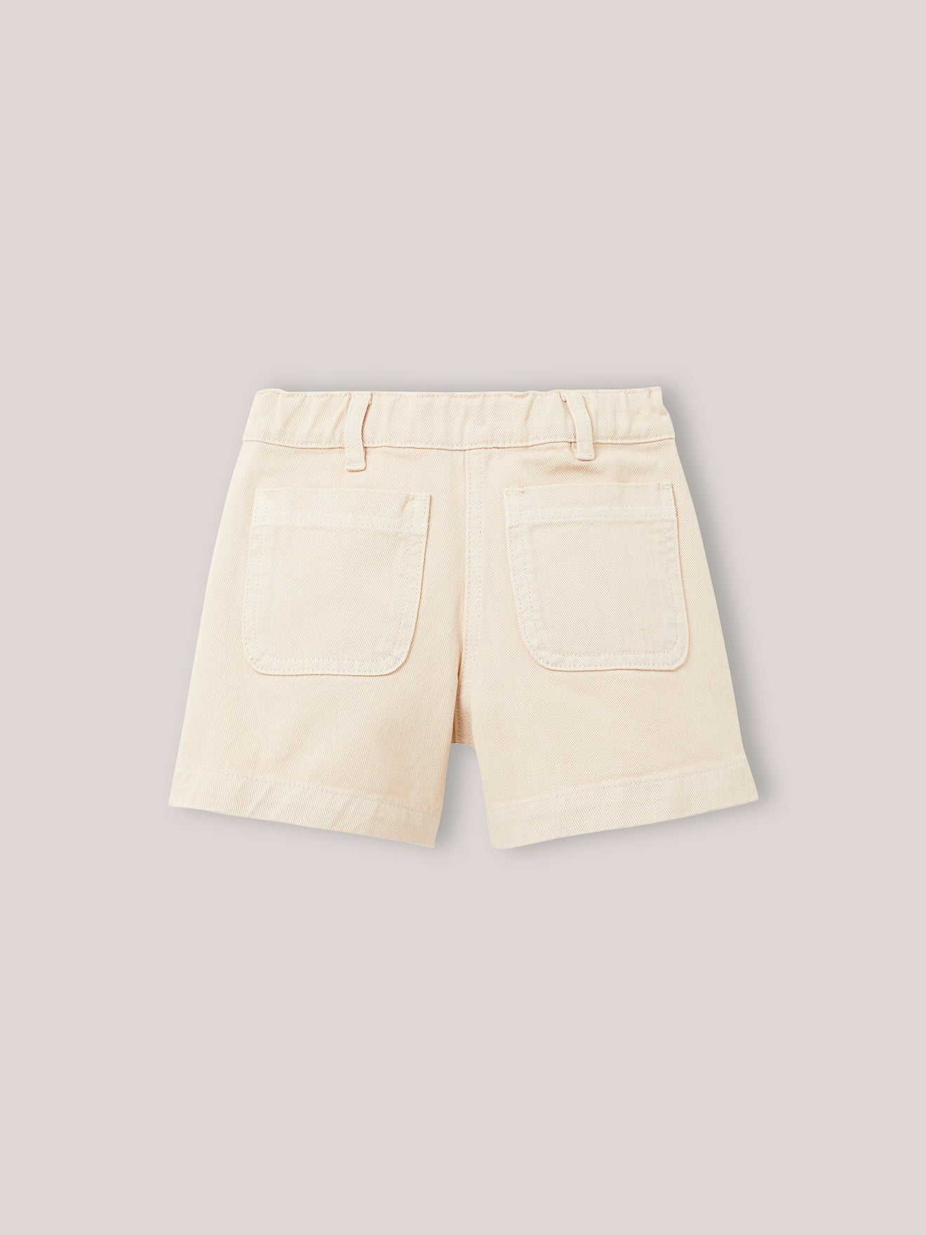 Girl's colored denim shorts