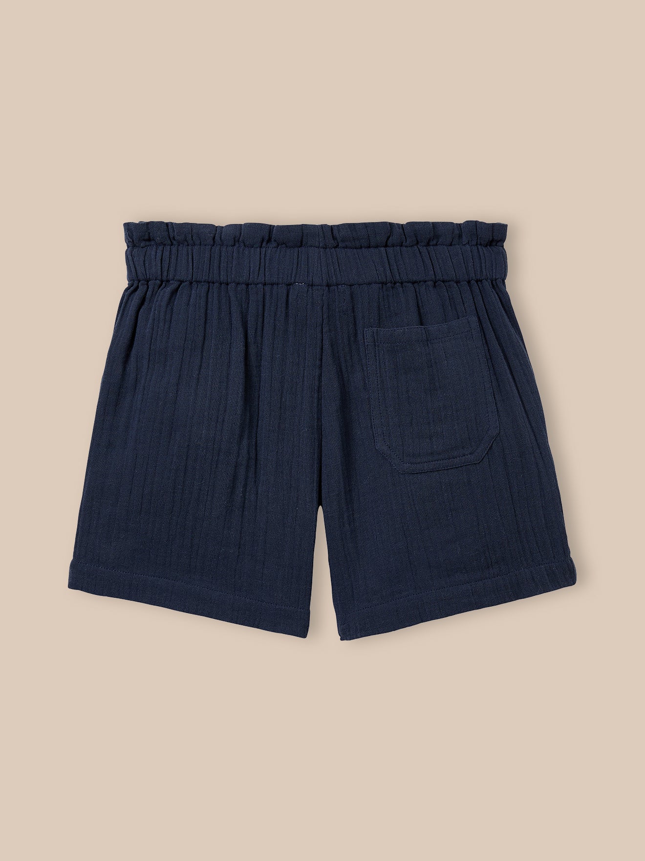 Girl's cotton gauze shorts - The Junior Collection