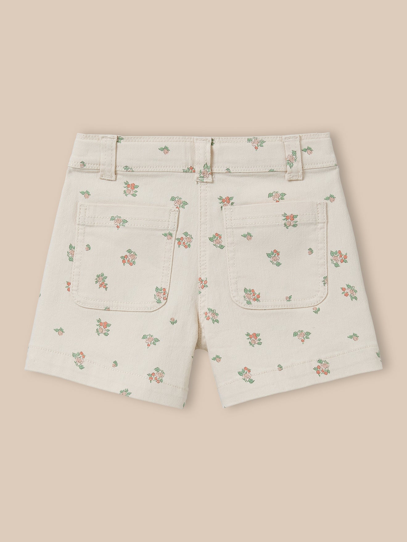 Girl's print shorts