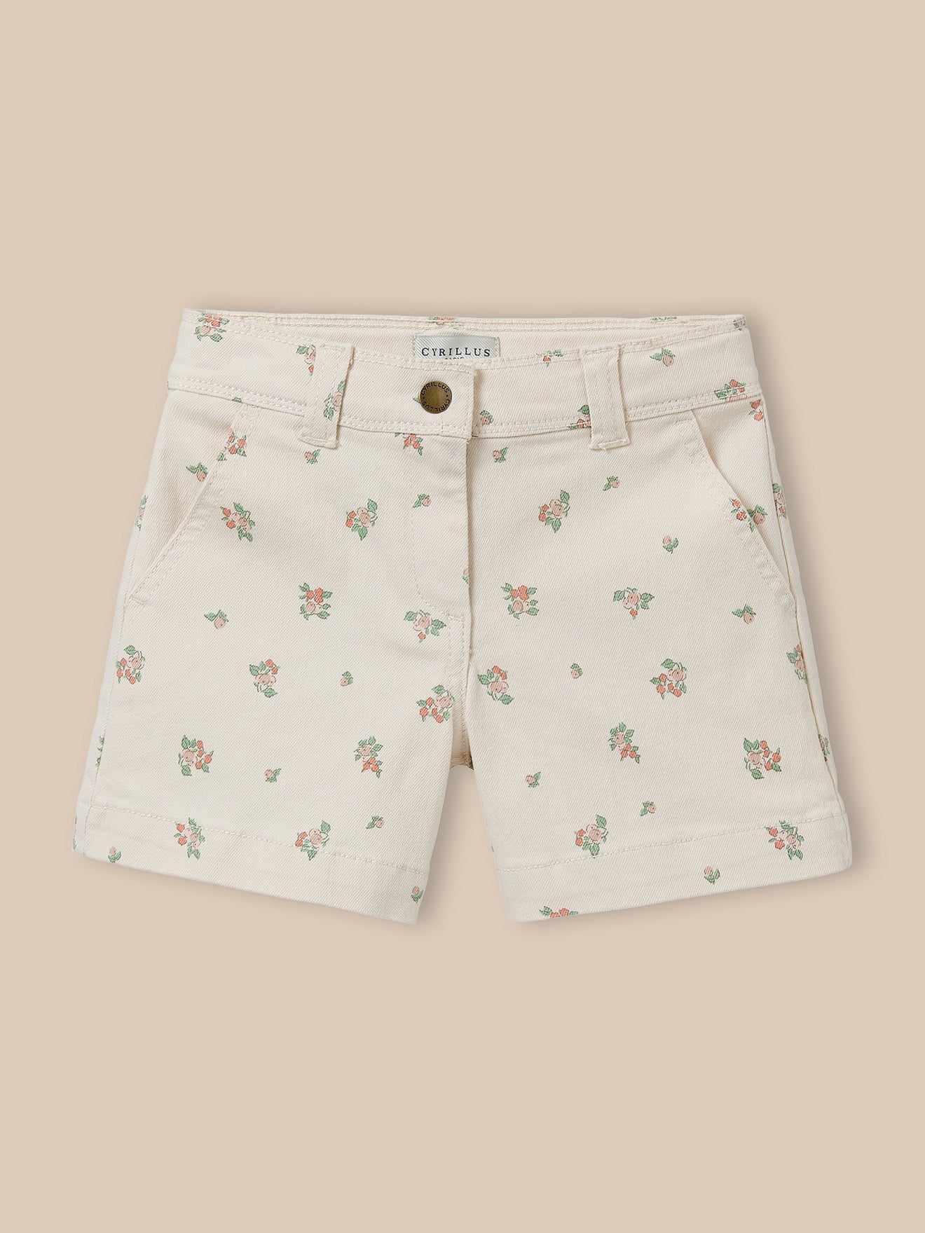 Girl's print shorts