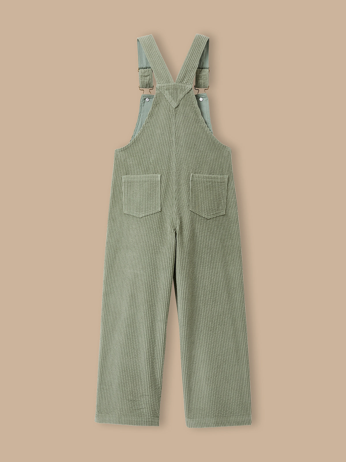 Girl's corduroy overalls