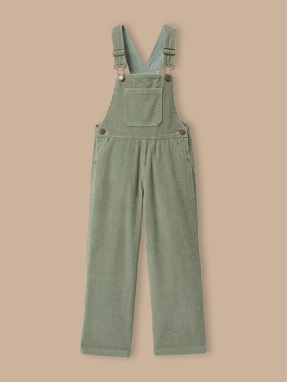 Girl's corduroy overalls