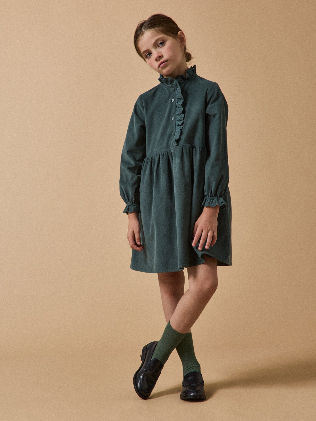 Girl's corduroy dress