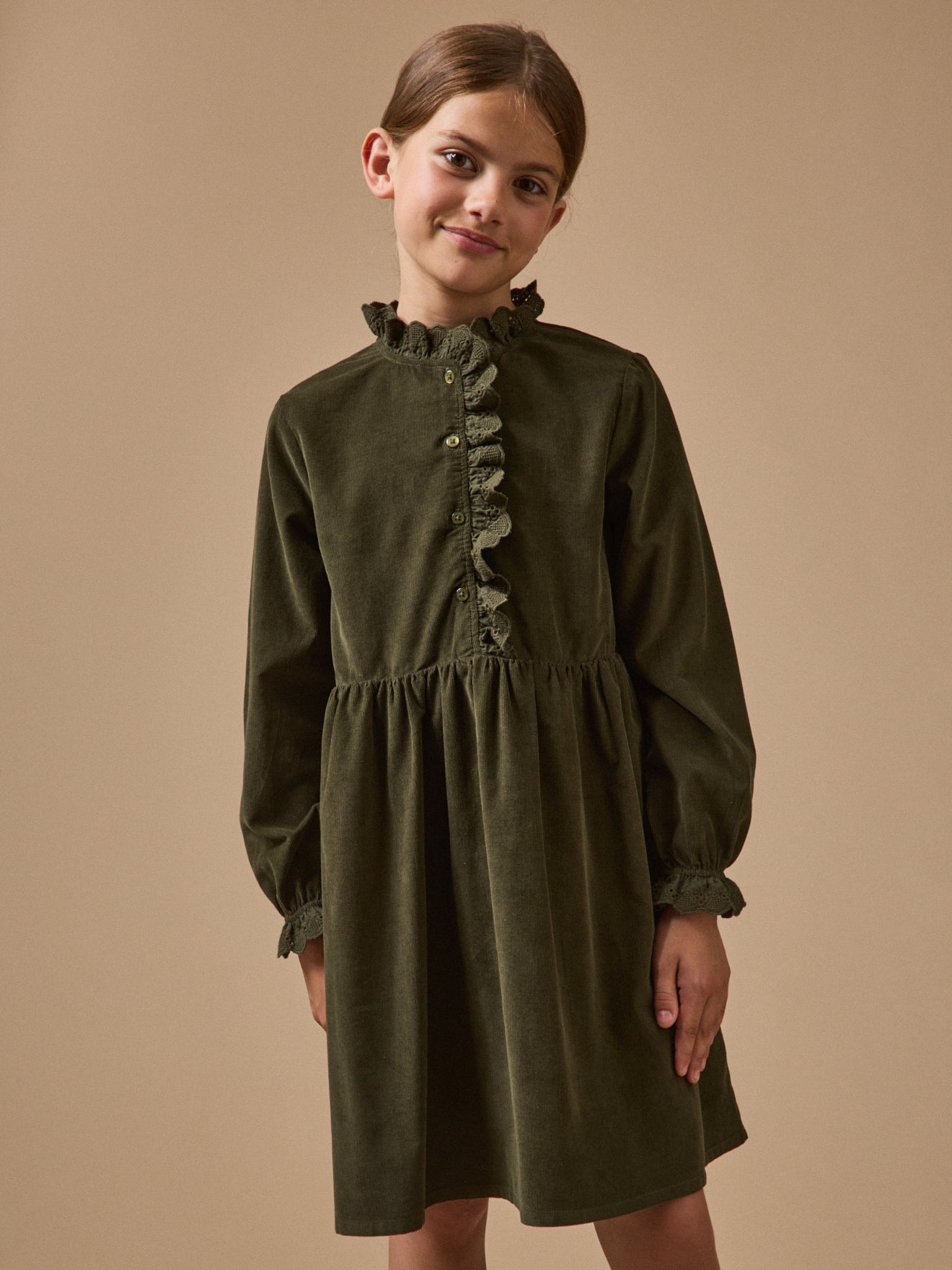 Girl's corduroy dress