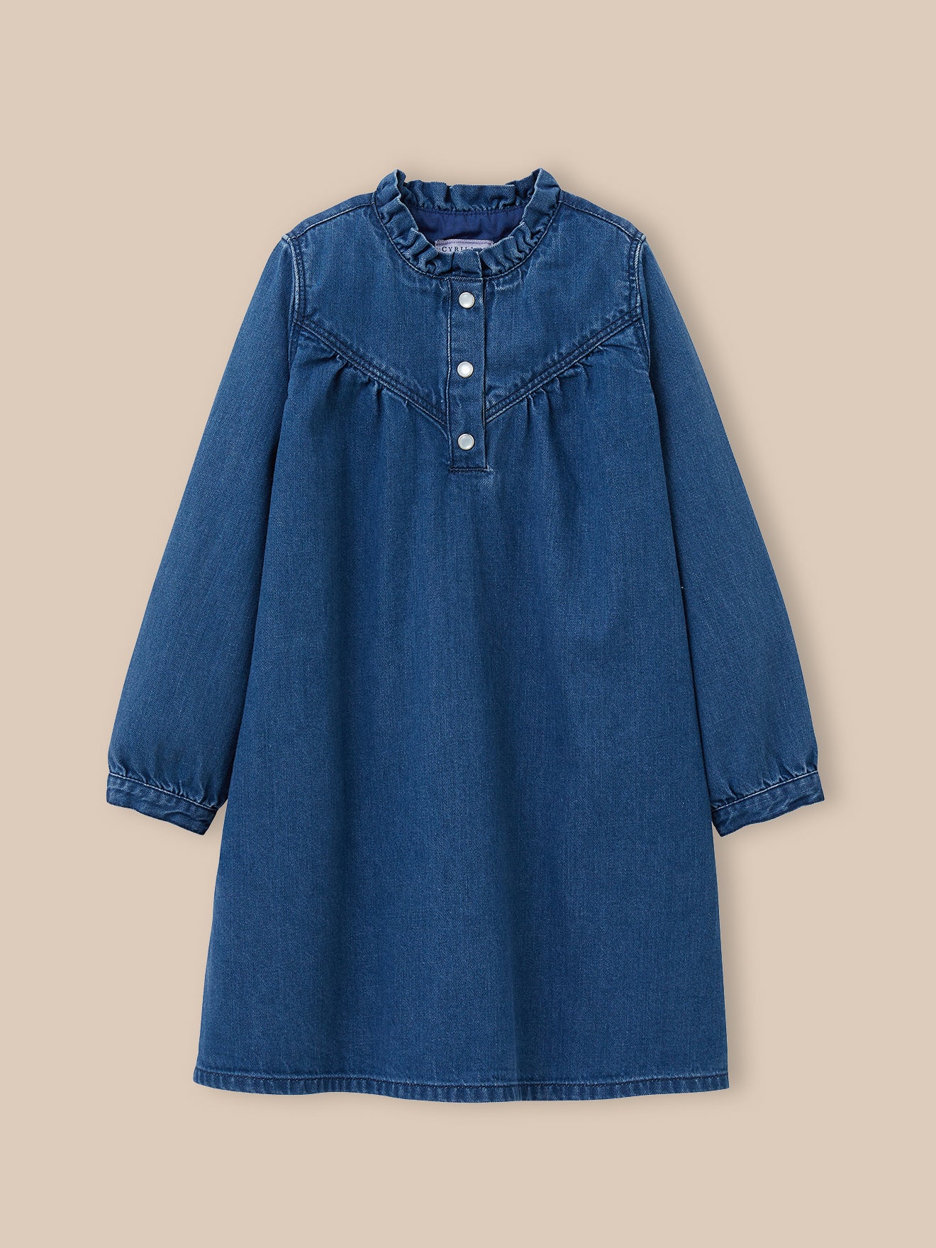 Girl's denim dress