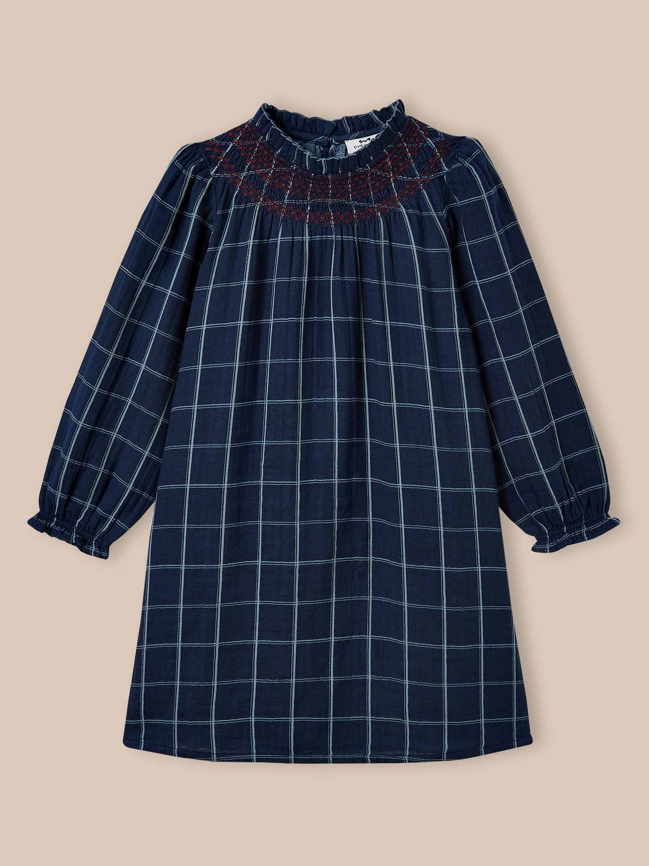 Robe en double gaze de coton Fille