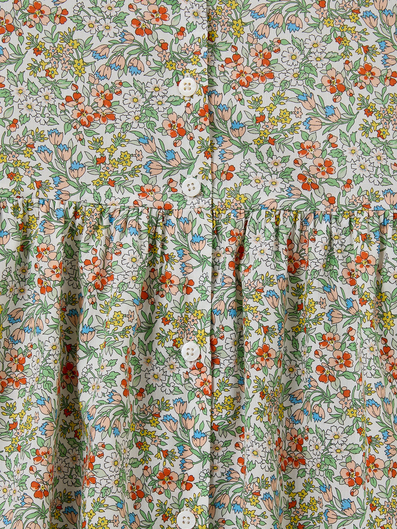 Girl's dress made with Liberty fabric