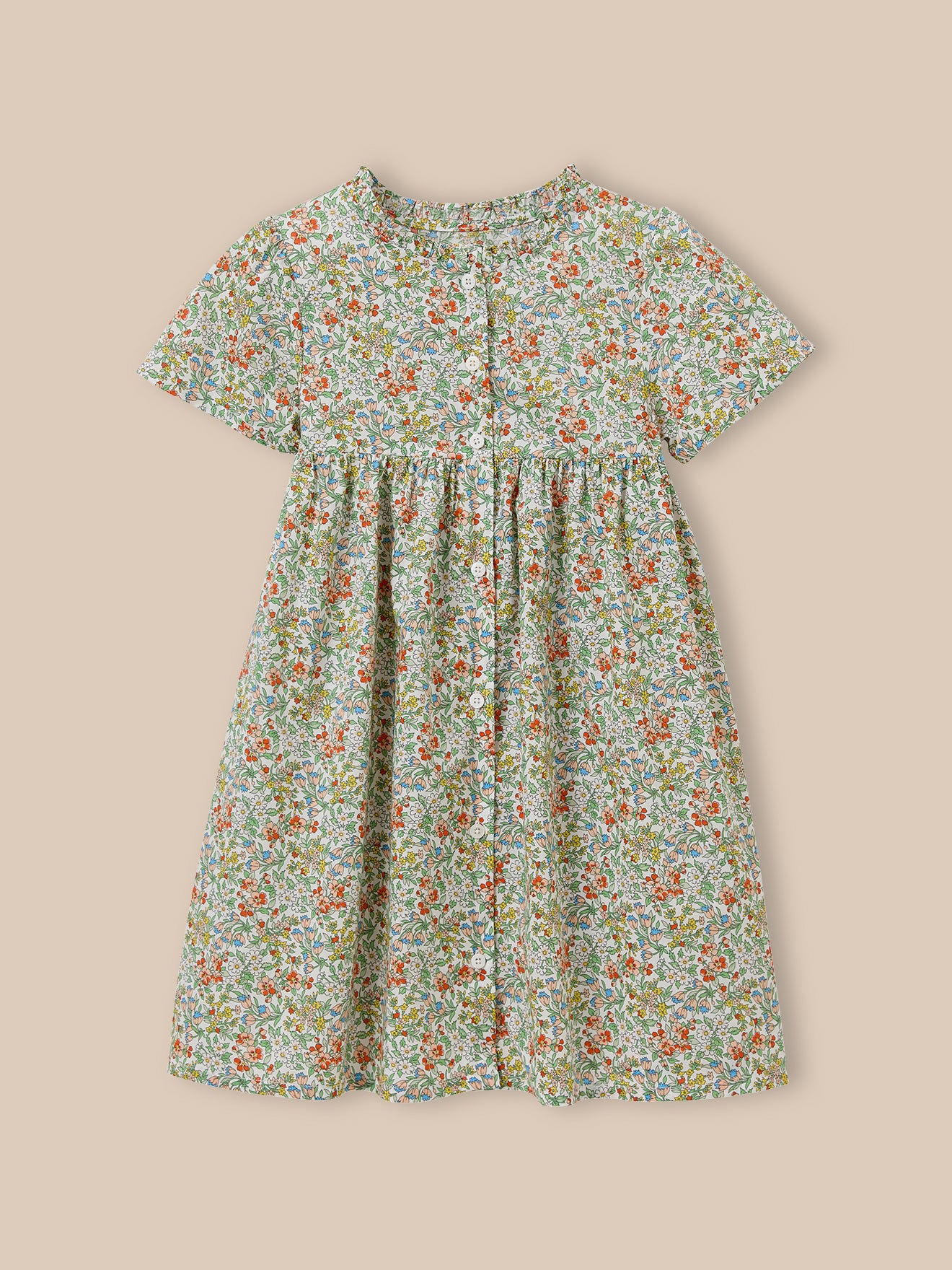 Girl's dress made with Liberty fabric