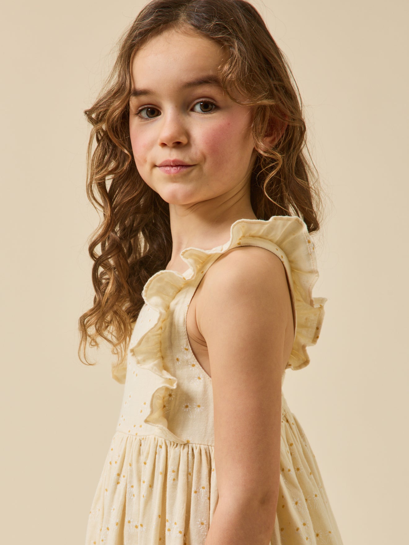 Robe pâquerettes Fille