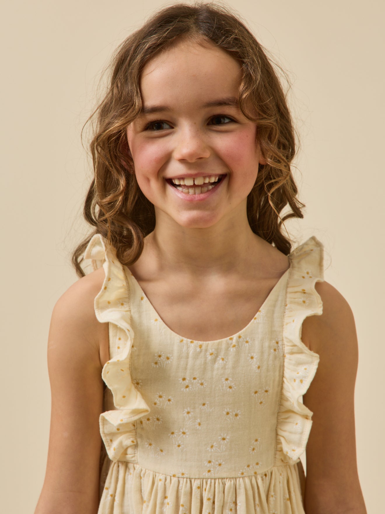 Robe pâquerettes Fille