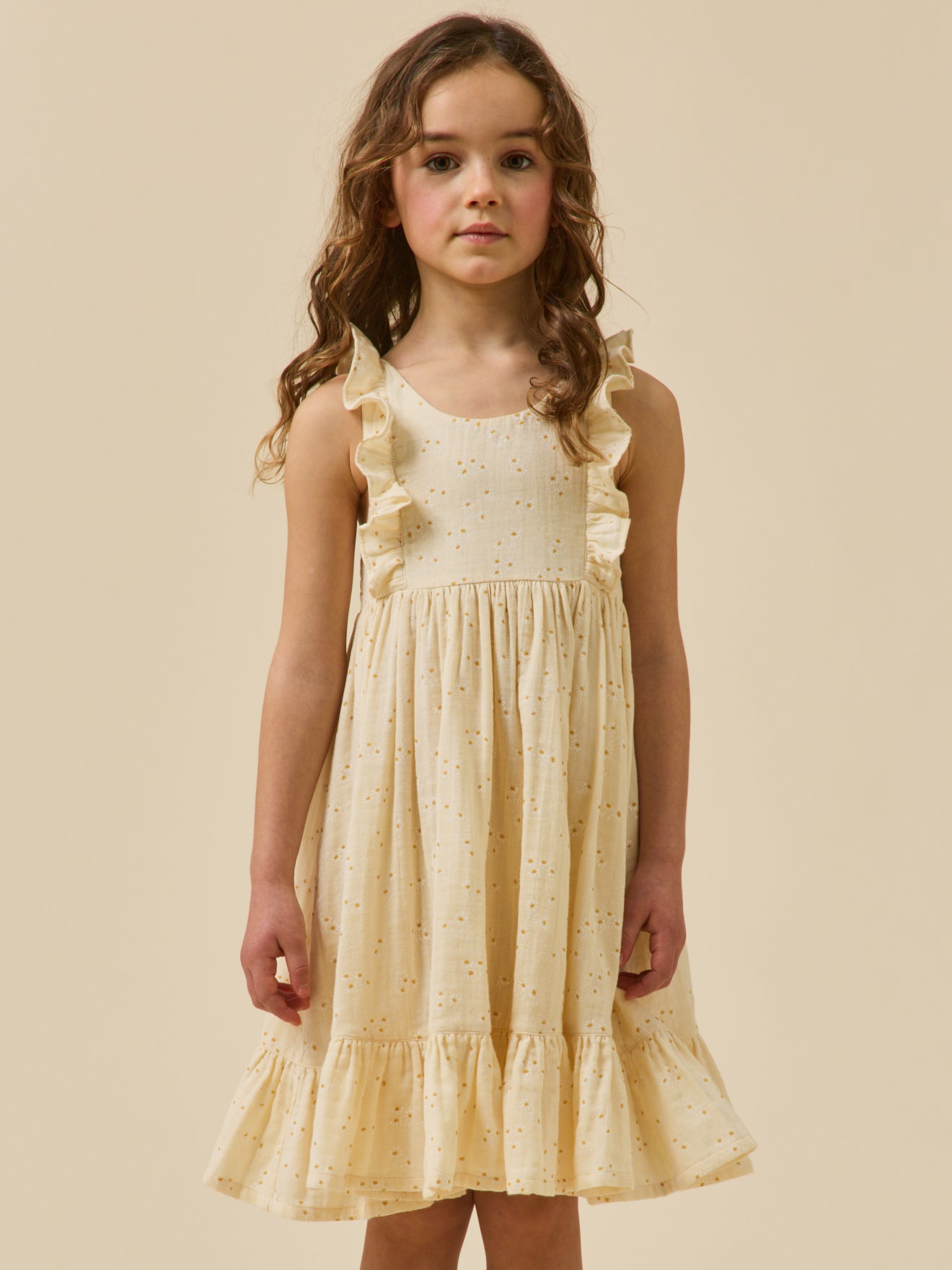 Girl's daisy dress