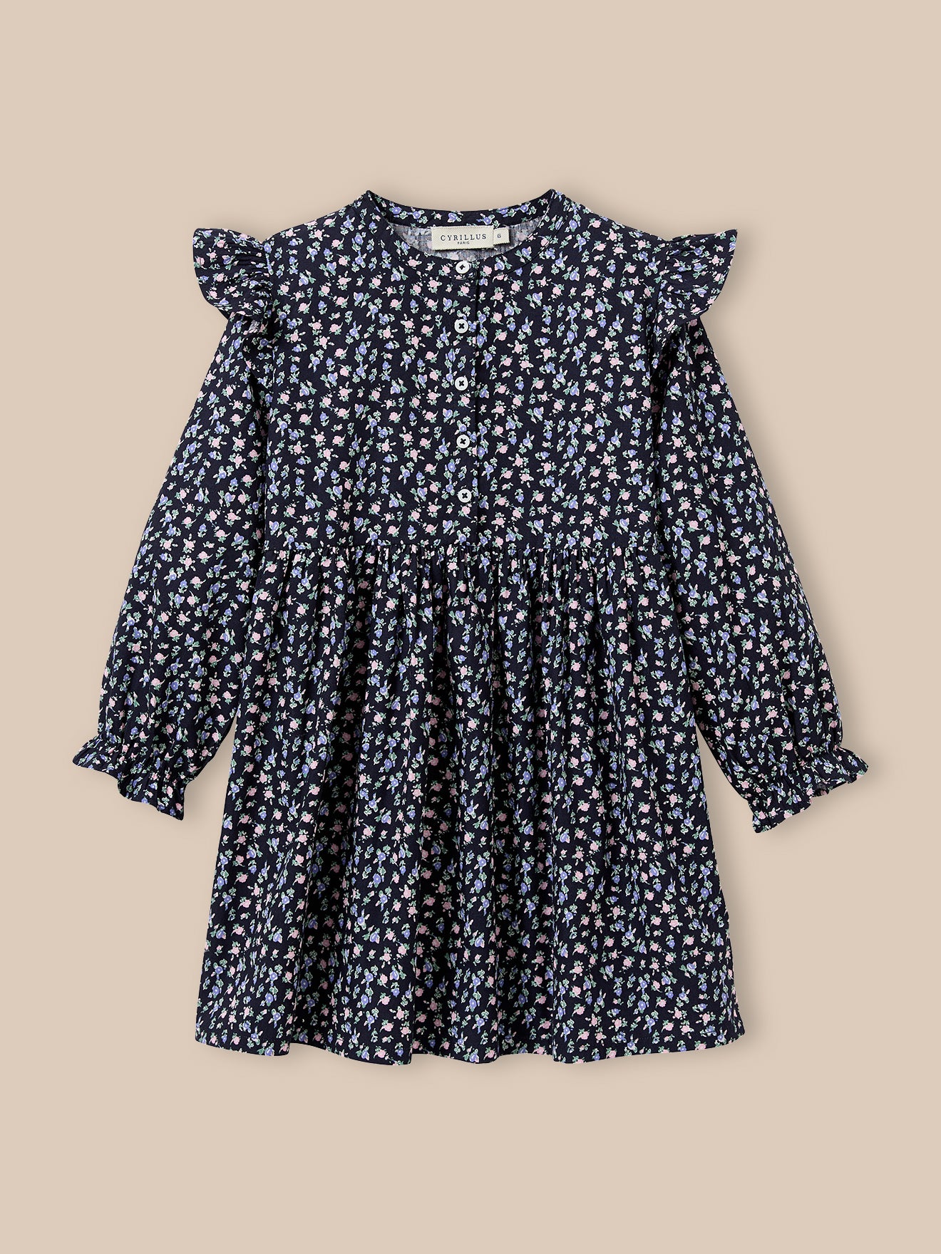Girl's print dress