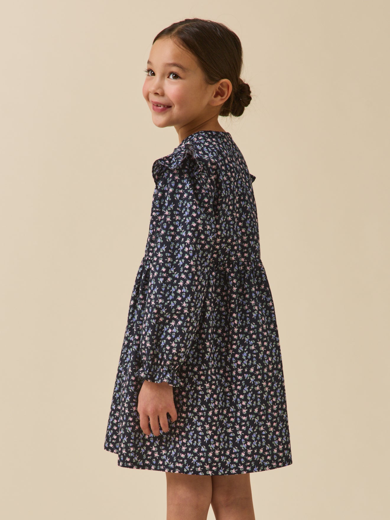Girl's print dress