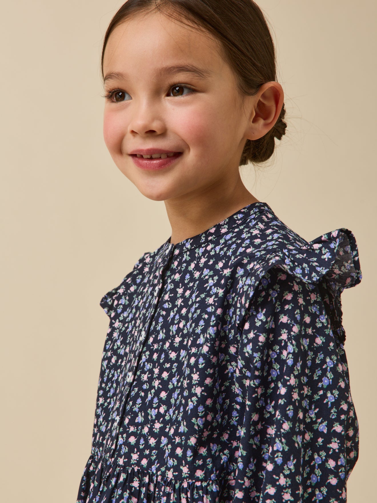 Girl's print dress