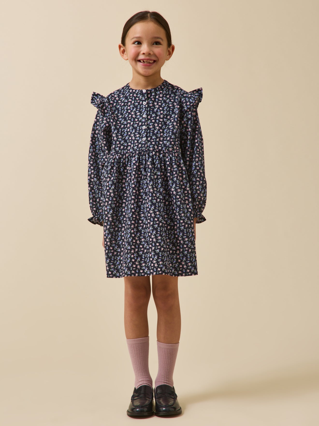 Girl's print dress