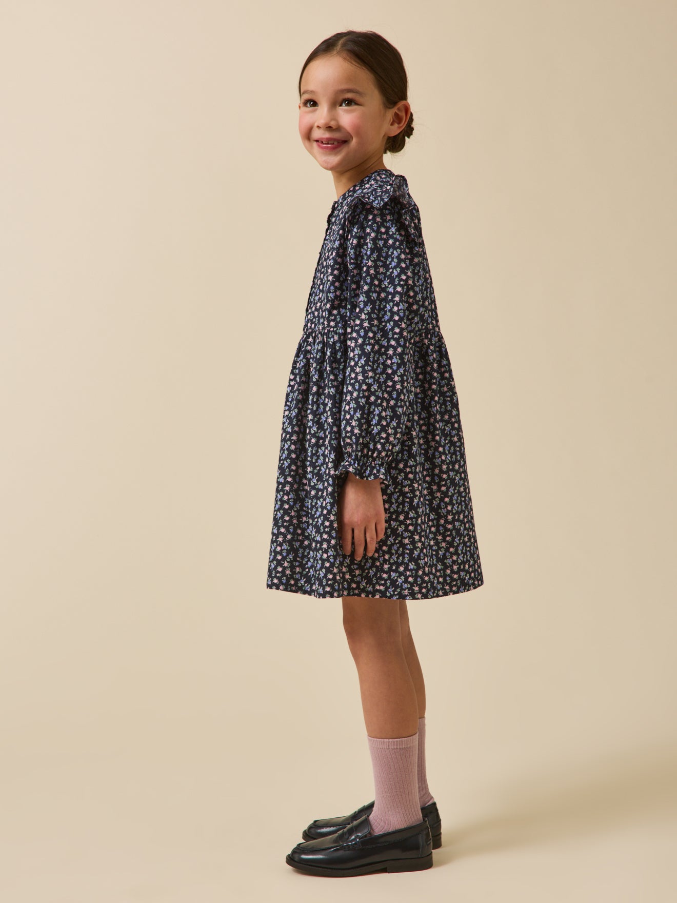 Girl's print dress