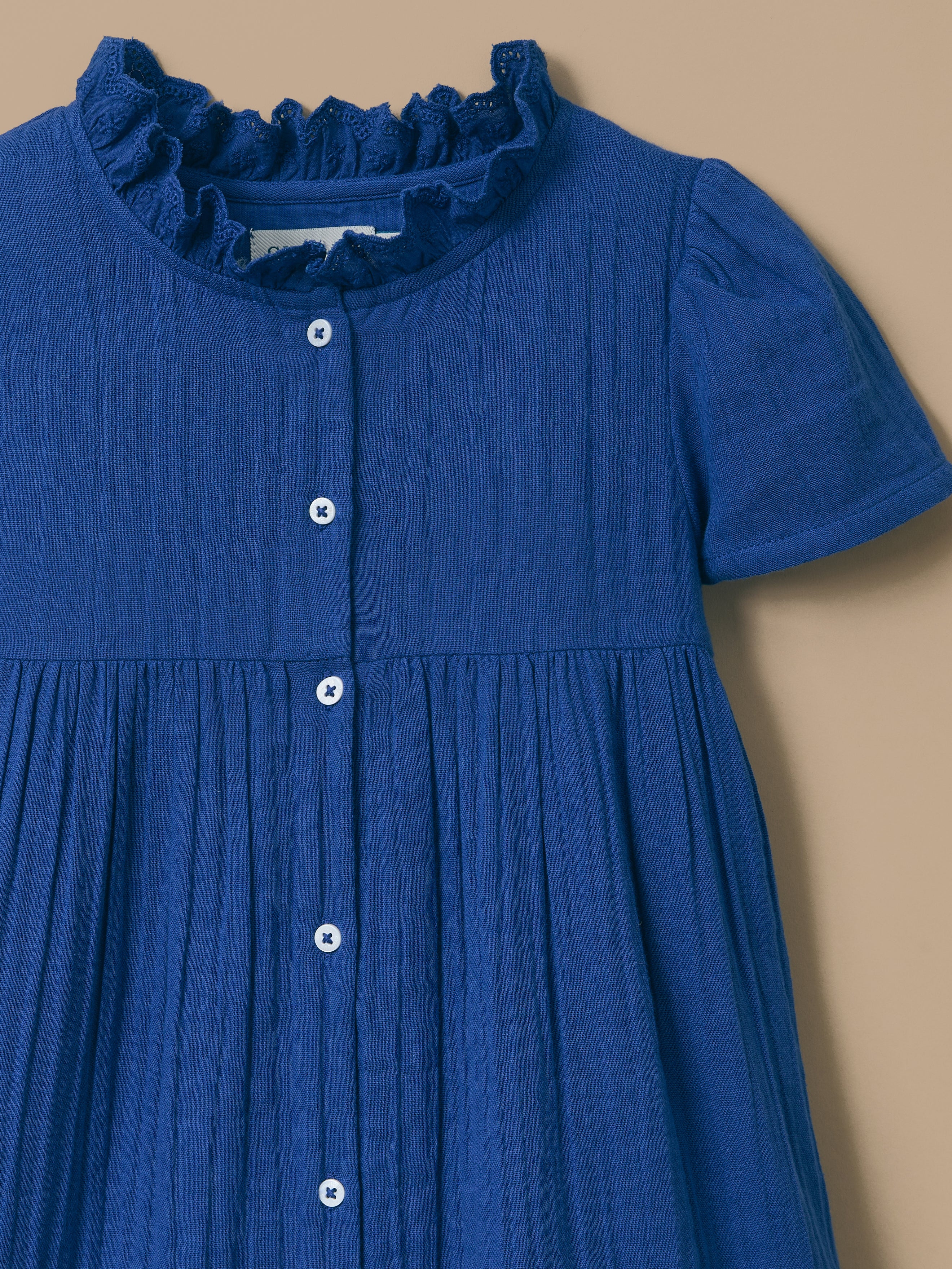 Girl's cheesecloth dress