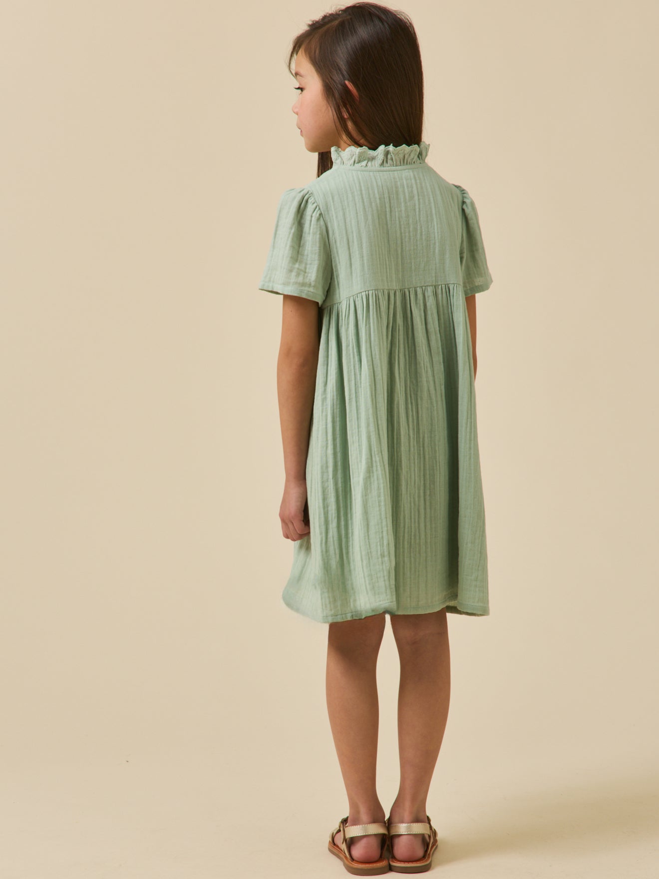 Girl's cheesecloth dress
