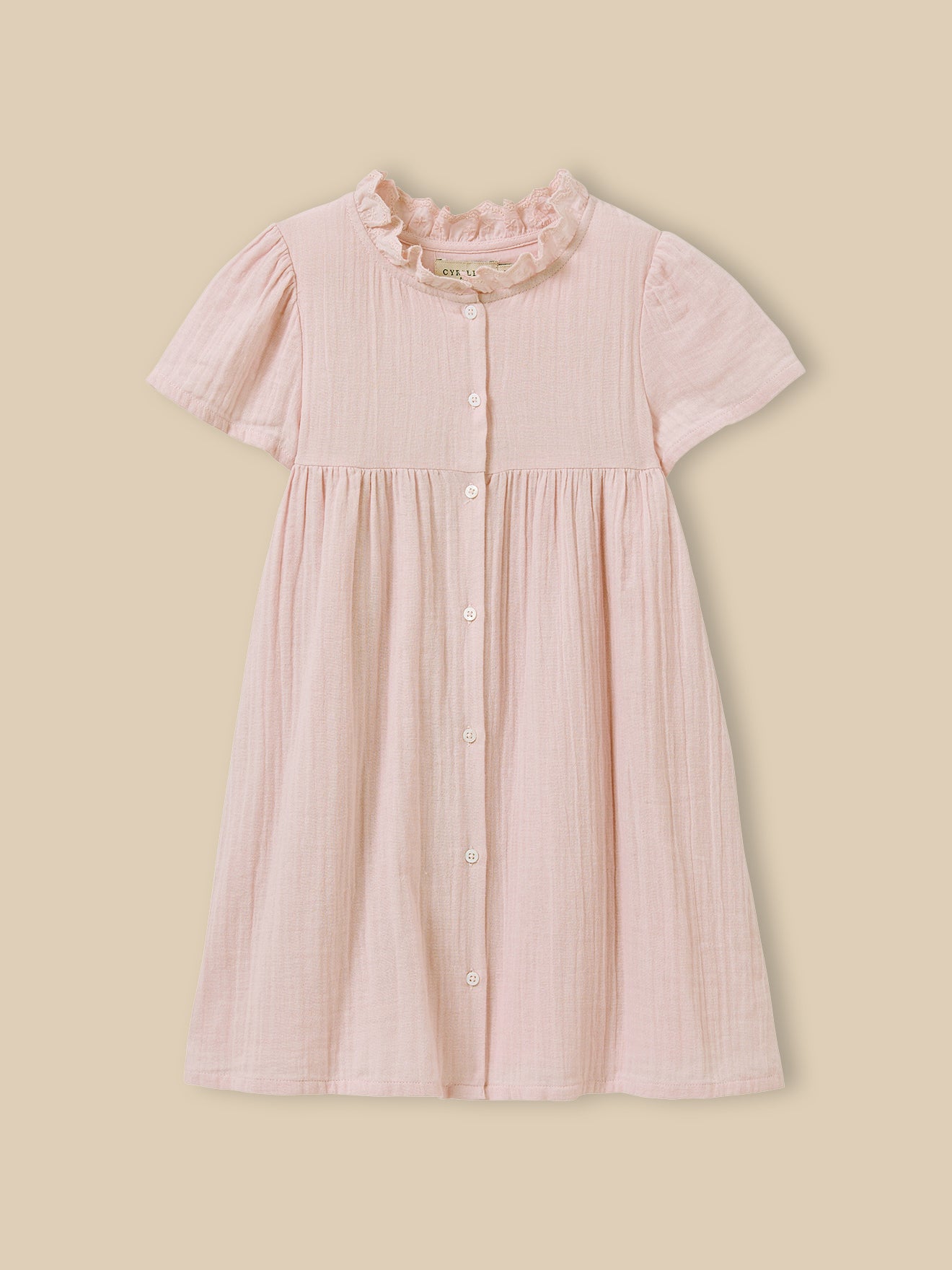 Robe en gaze de coton Fille