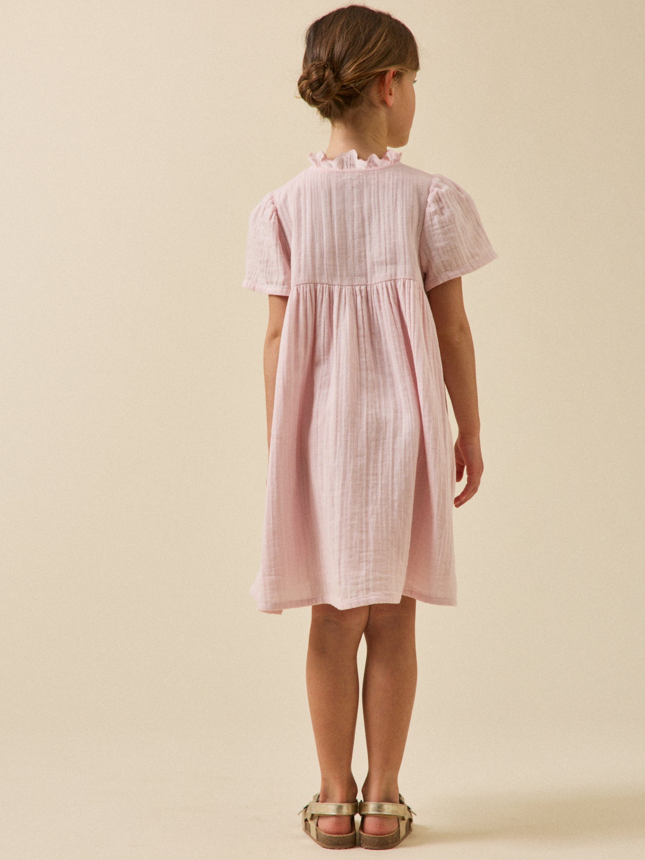 Robe en gaze de coton Fille