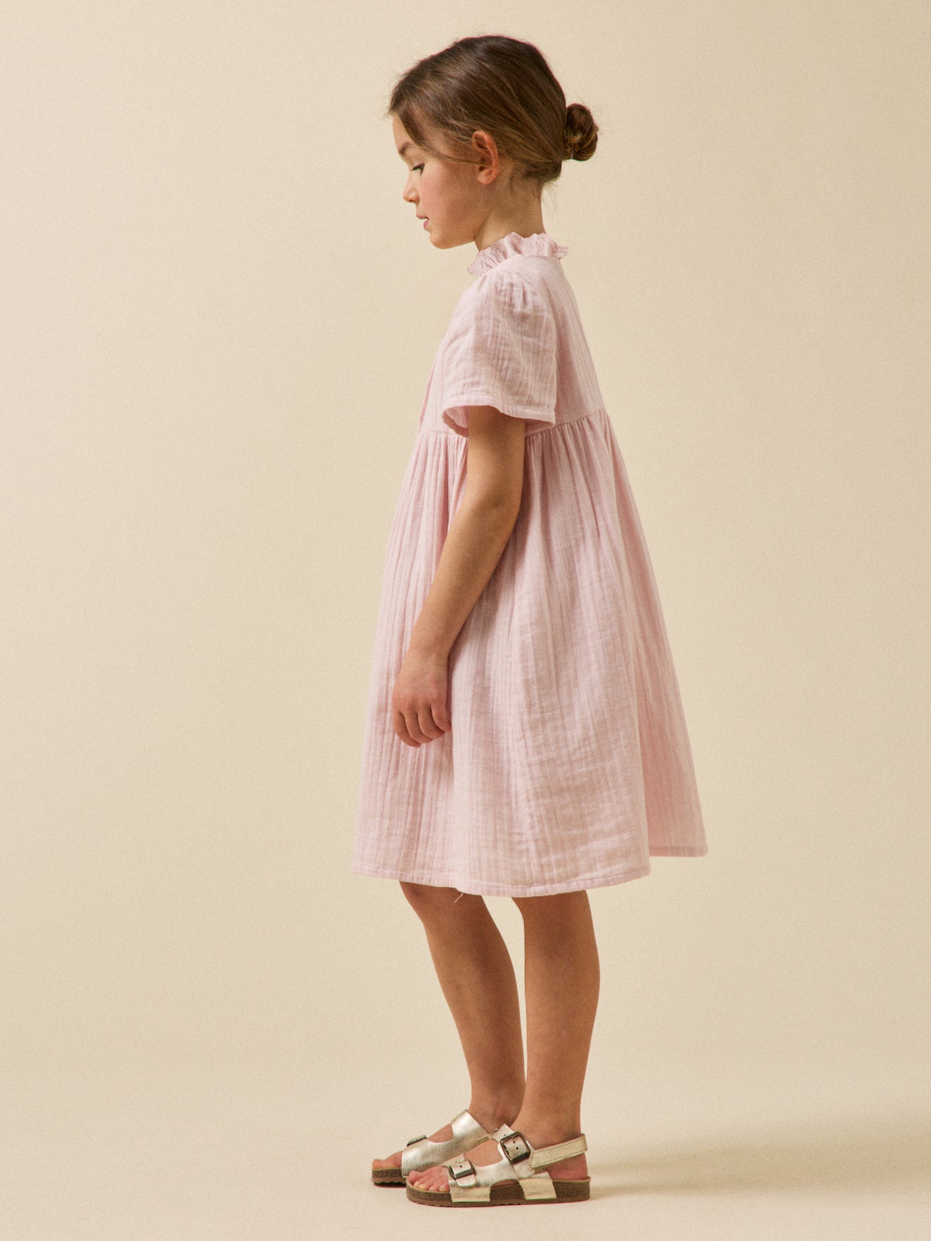 Robe en gaze de coton Fille
