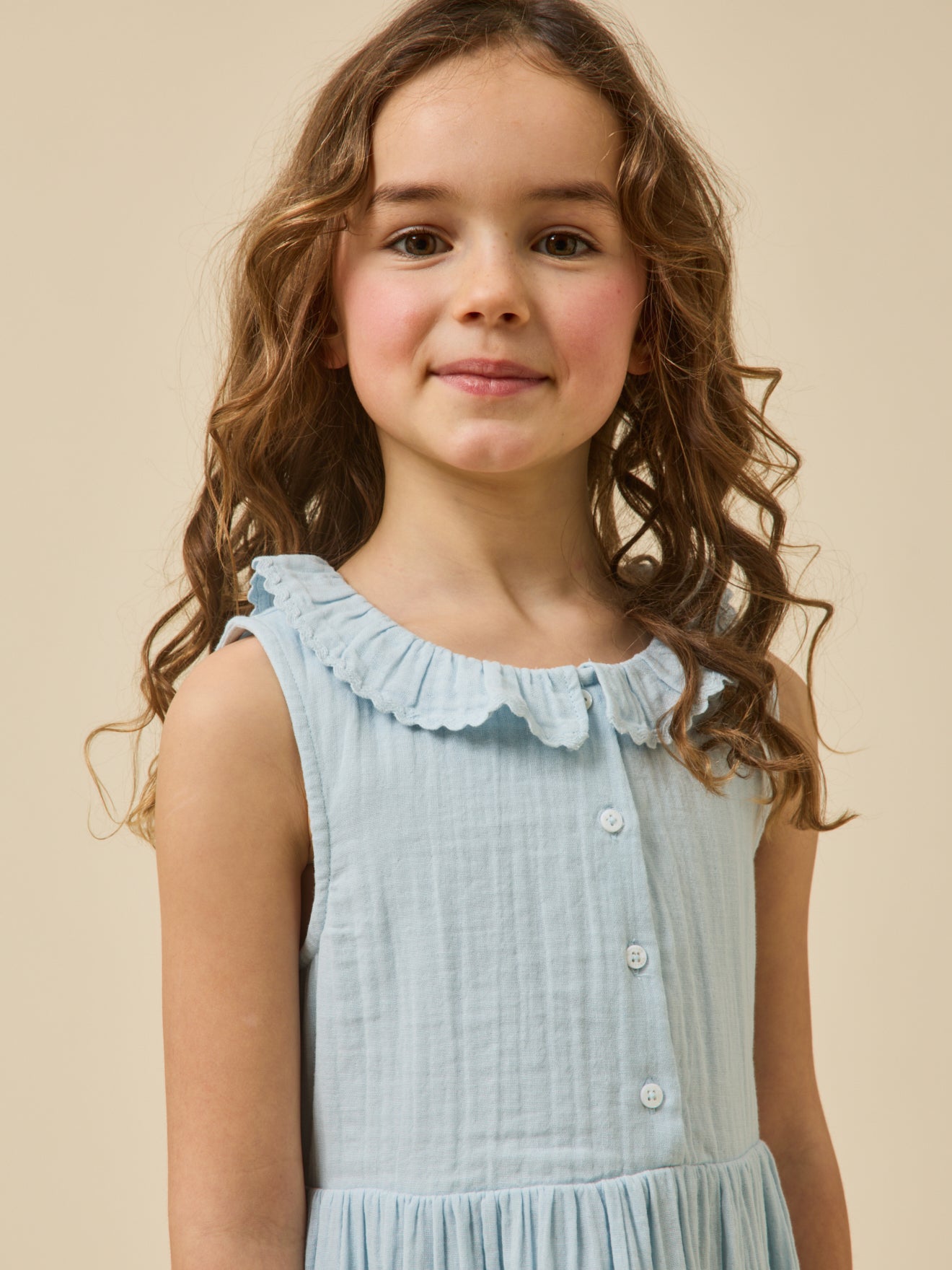 Girl's organic cotton dress
