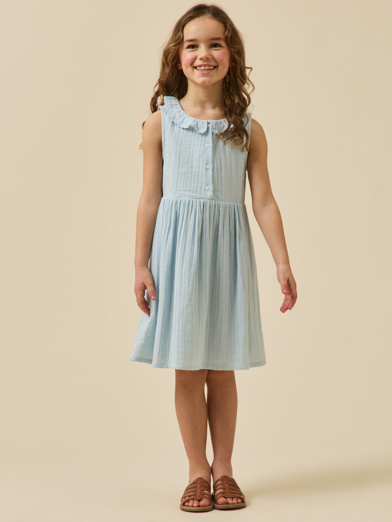 Girl's organic cotton dress