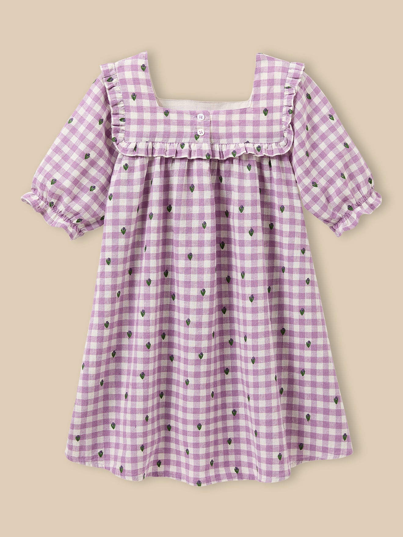 Robe vichy Fille - CYRILLUS X EMILE & IDA