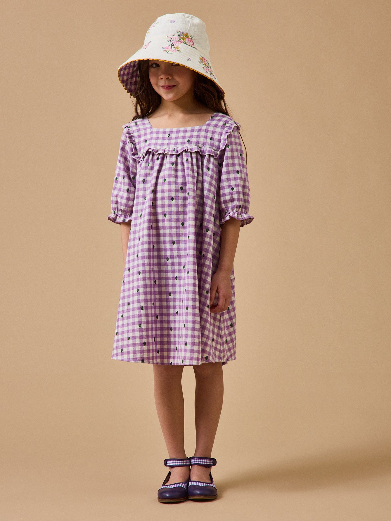 Robe vichy Fille - CYRILLUS X EMILE & IDA