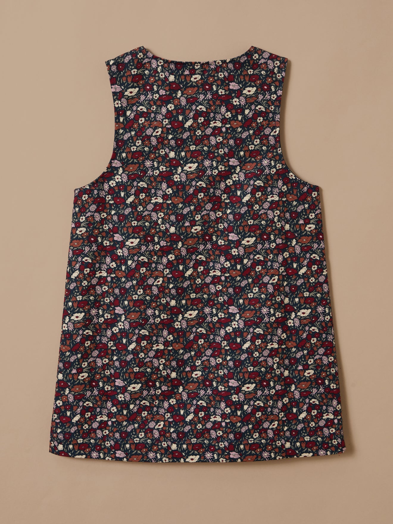 Girl's Petal&Daisy motif dress - Made with Liberty Fabric