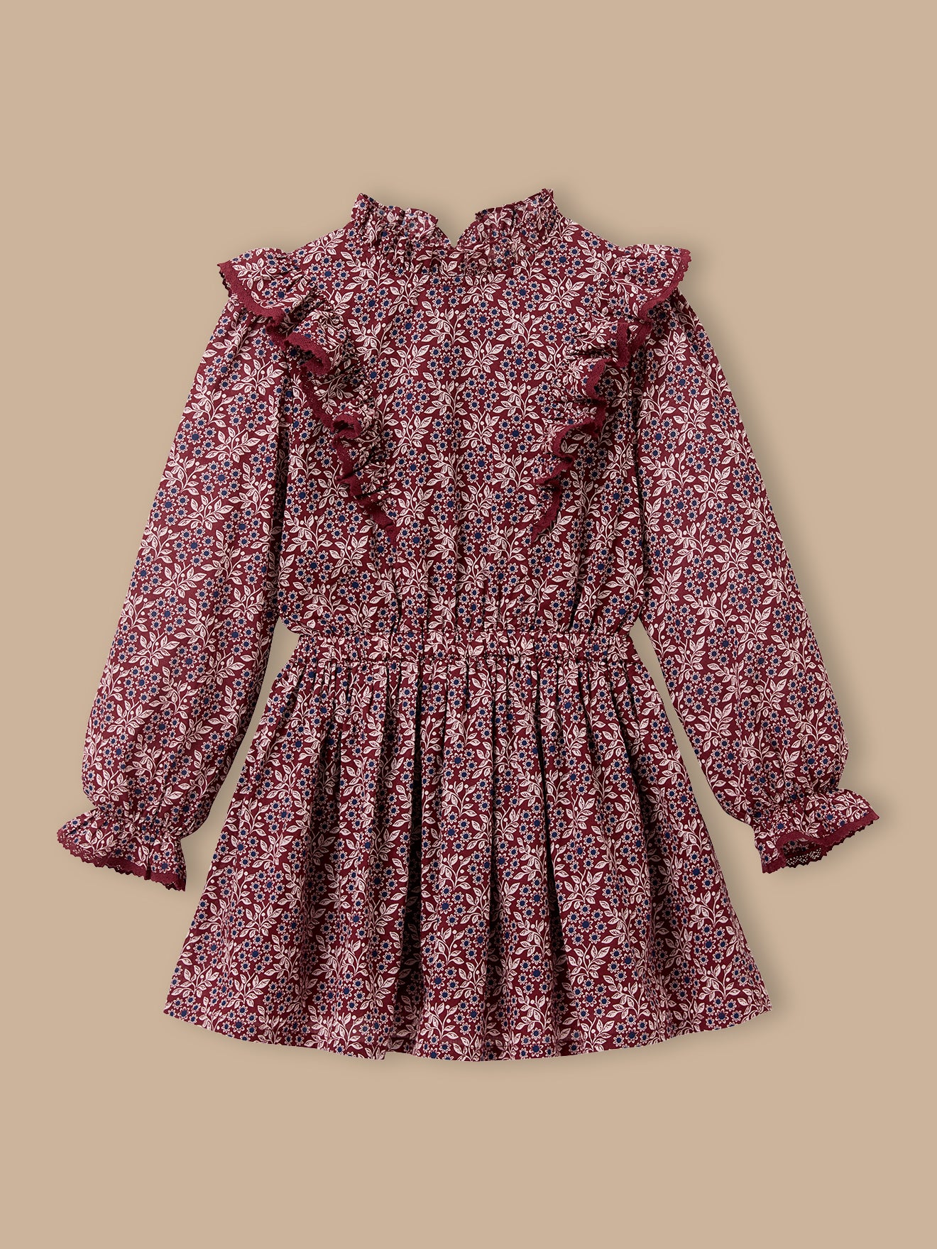 Girl's Ophelia print dress